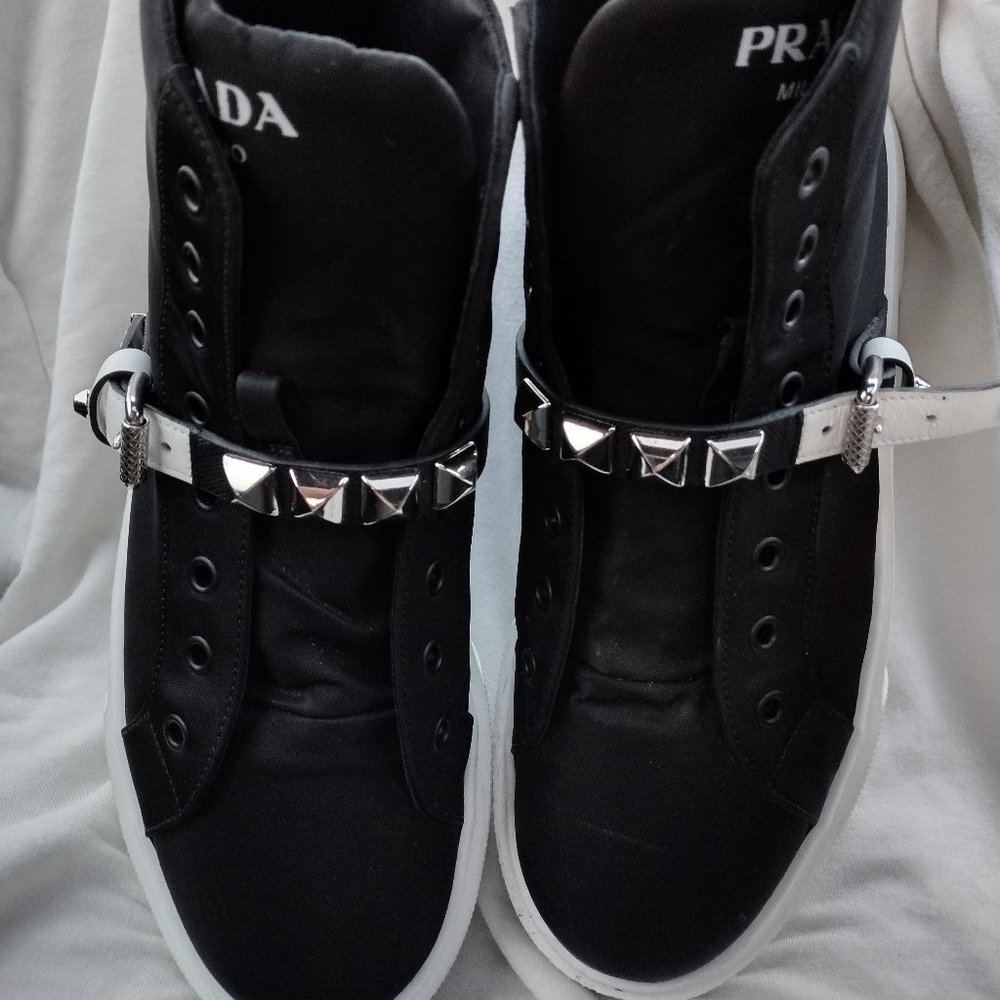 Prada studded woman's shoes